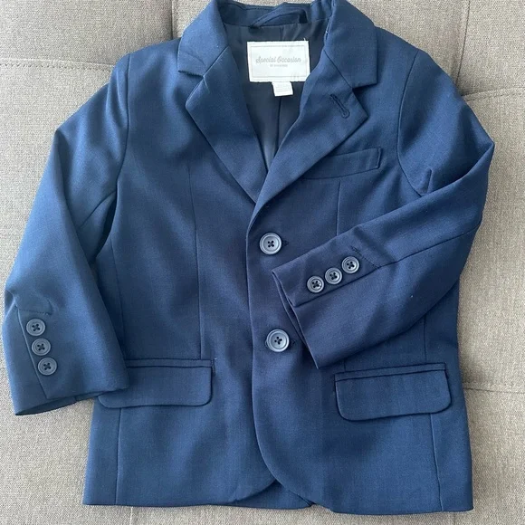 Boys Blazer & Pants- Special Occasions - Blue - Picture 5 of 11